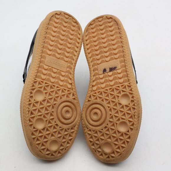 Adidas Samba XLG J Youth 4.5 Women's 5.5 Athletic Sneakers Leather Black White - Picture 7 of 9